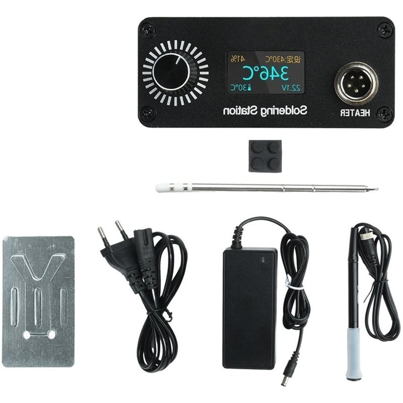 Soldering Station T12 Oled - AB11-T12 Stazione di Saldatura Portatile per