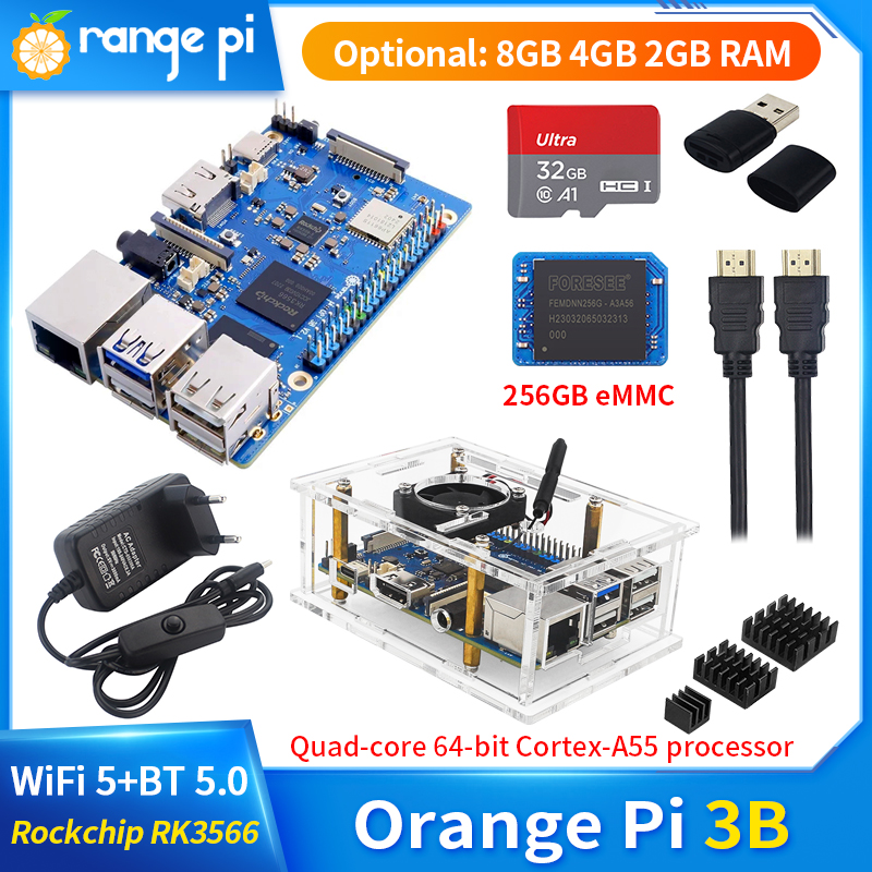 Orange Pi 3B 8GB 4GB 2GB Ram R - Khadas Vim4 8Gb recensione e prezzo